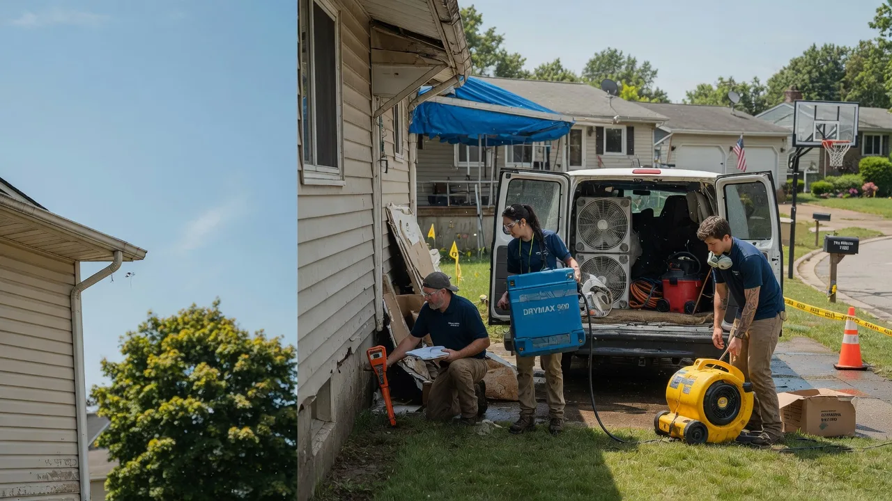 Ceiling Leak Cleanup in Hills, MN near me