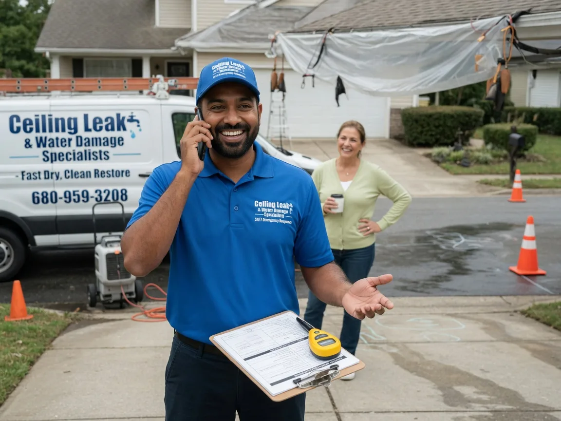 Ceiling Leak Cleanup Hills, MN FAQs